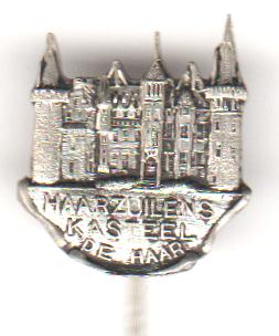 Haarzuilens kasteel De Haar, Verzamelen, Speldjes, Pins en Buttons, Verzenden, Zo goed als nieuw
