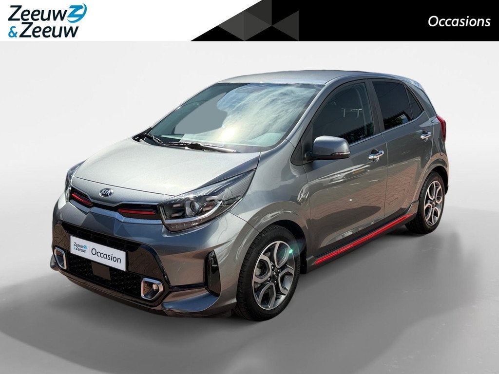 Kia Picanto 1.0 DPi GT-Line | Zeer nette auto | Navigatie me, Auto's, Kia, Gebruikt, 4 stoelen, Origineel Nederlands, Bedrijf