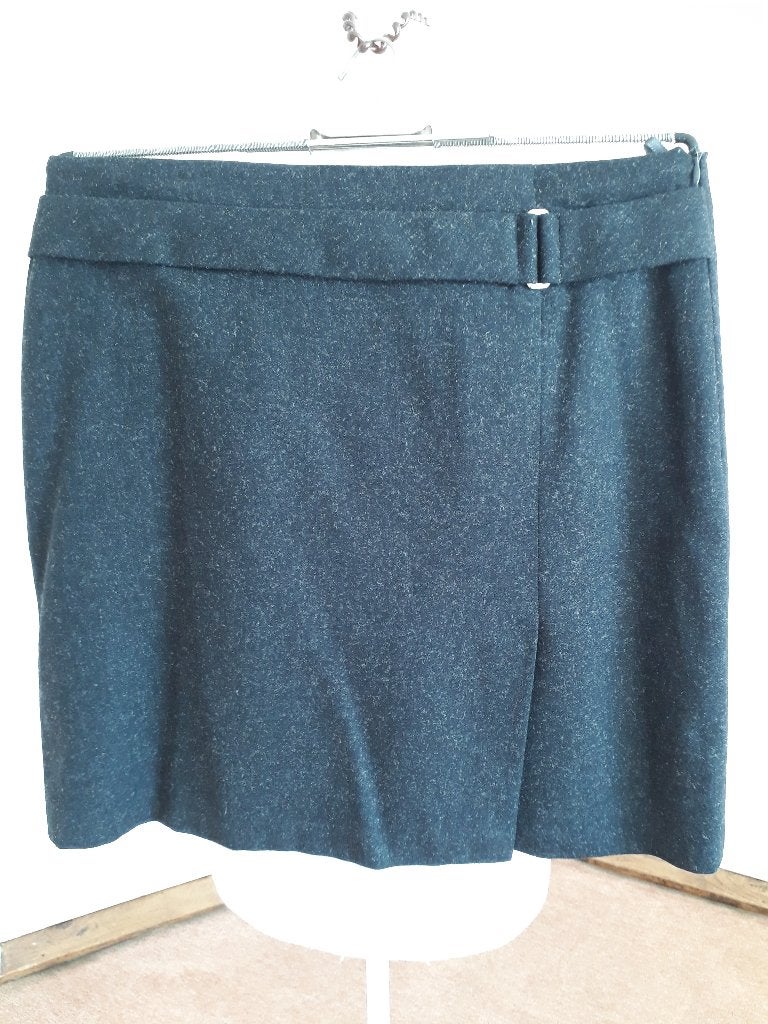 Prachtig antracietgrijs rokje van HIRSCH     maat 40, Kleding | Dames, Maat 38/40 (M), Verzenden, Hirsch, Zo goed als nieuw