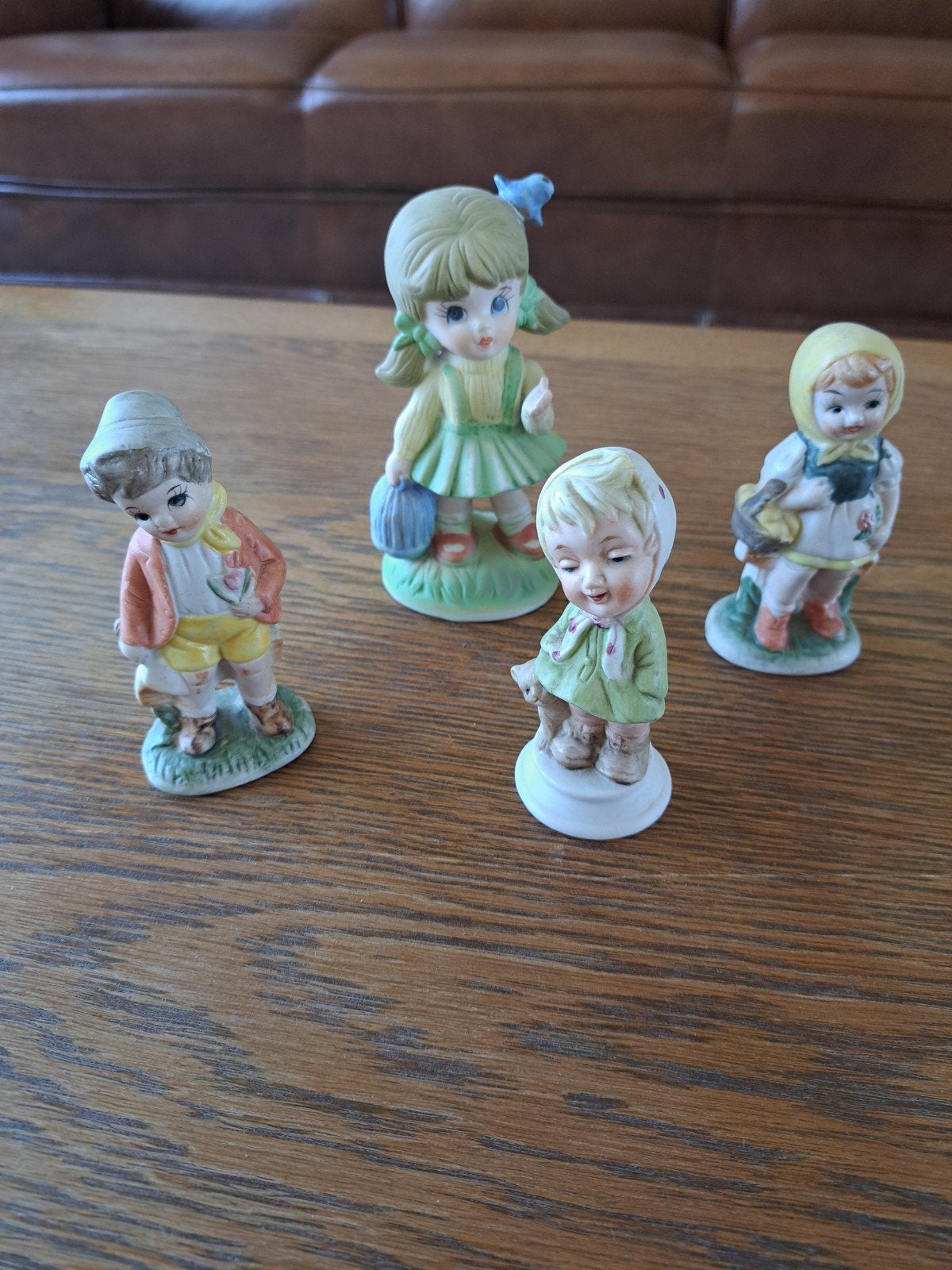 4 beeldjes, Verzamelen, Beelden en Beeldjes, Ophalen of Verzenden