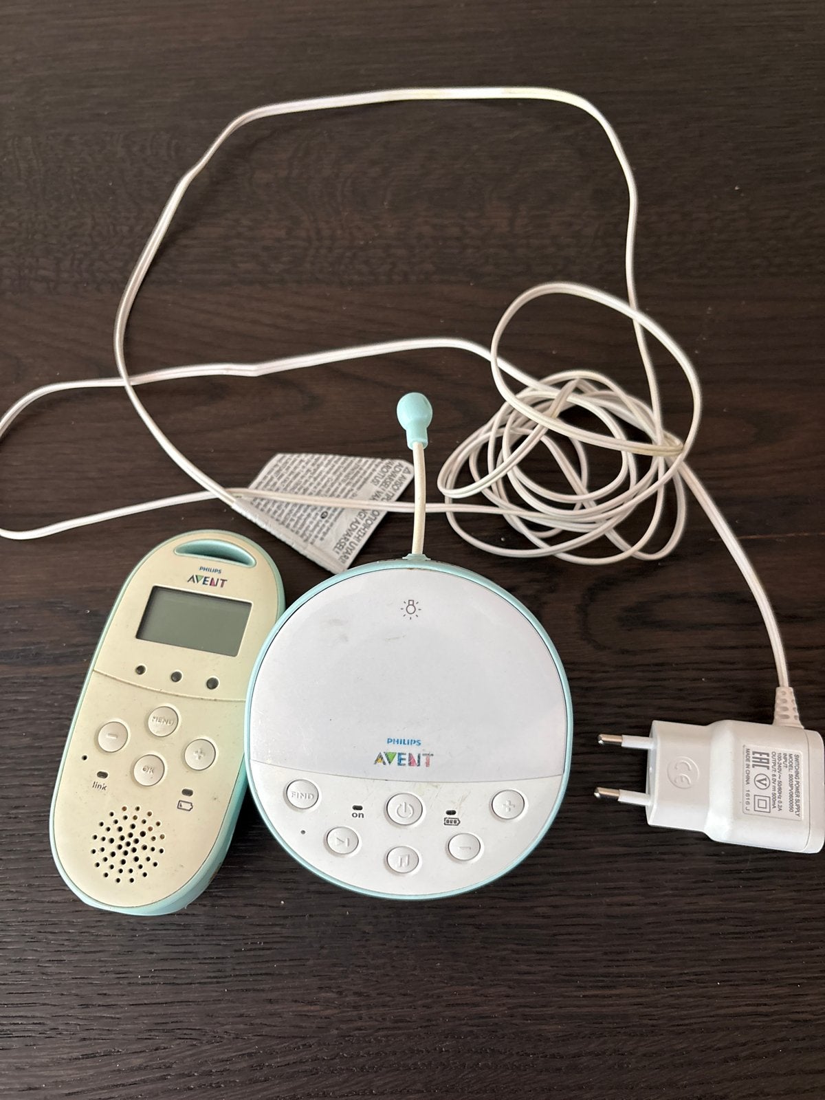 Philips Avent Babyfoon SCD501/00 DECT, Ophalen, Gebruikt, 250 meter of meer, Digitaal