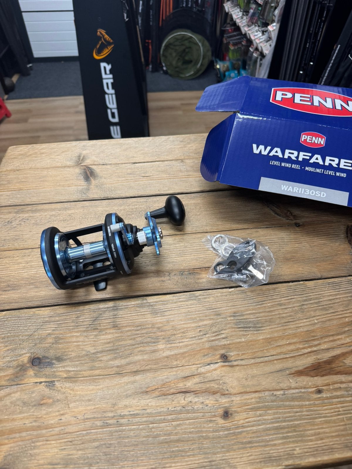 een nieuwe penn warfare ll 30 star drag rh, Watersport en Boten, Hengelsport | Zeevissen, Ophalen of Verzenden, Nieuw, Molen