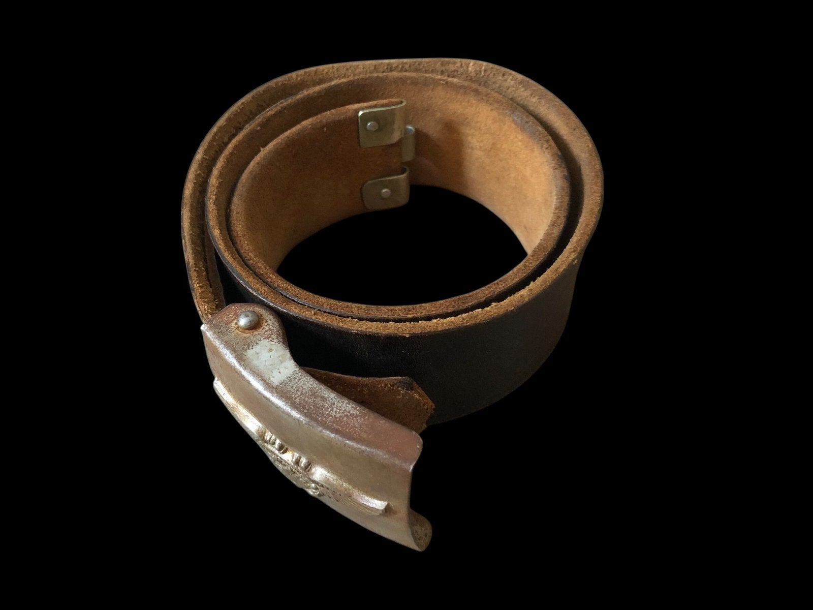 WW2 Luftschutz koppelslot+riem, Verzamelen, Ophalen