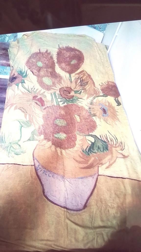 Beddinghouse van Gogh  , Zonnebloemen  , 1 persoons, Huis en Inrichting, Slaapkamer | Beddengoed, Eenpersoons, Ophalen of Verzenden