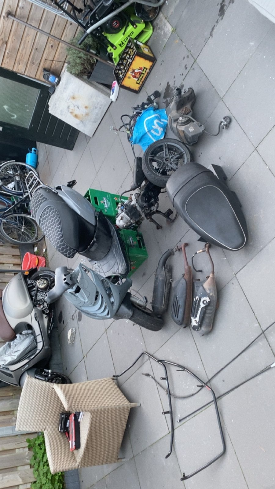 Piaggio Zip 2T/4T onderdelen, Ophalen, Gebruikt, Blok, Piaggio