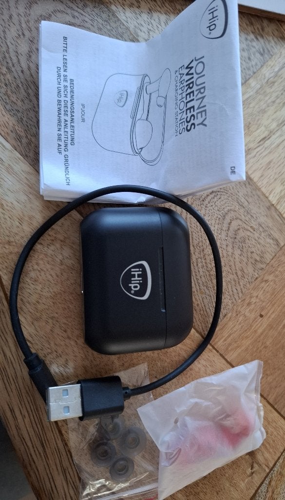  iHip Voyage Wireless Earbuds, Ophalen of Verzenden, Nieuw, Zwart, Bluetooth