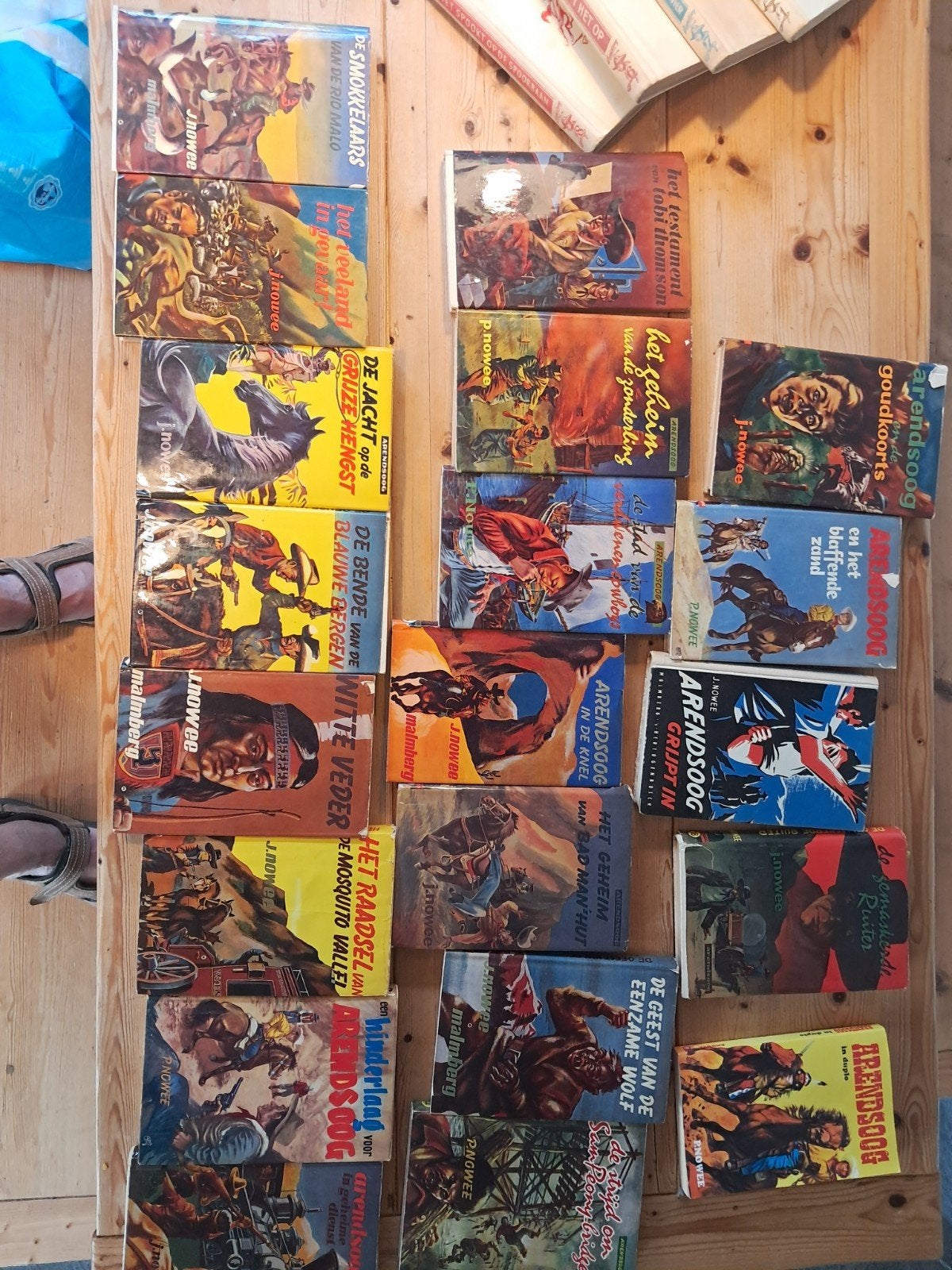 Arendsoog boeken 24 stuks, Boeken, Avontuur en Actie, Ophalen, Gelezen, J. Nowee