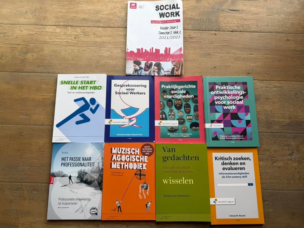 Studieboeken Social Work - Meeste ongebruikt, Boeken, Ophalen, Gamma, Zo goed als nieuw, HBO