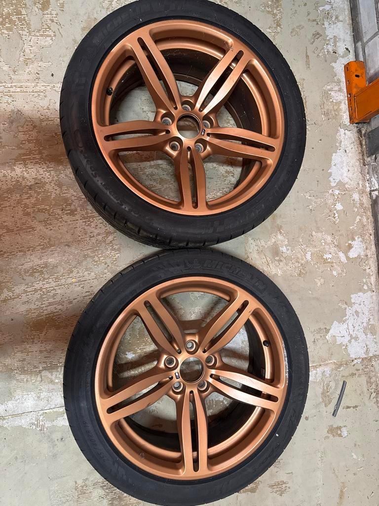 Lichtmetalen velgen voor BMW M6 E63/64 en BMW M5 E60/61, Auto-onderdelen, 19 inch, Gebruikt, Banden en Velgen, Personenwagen