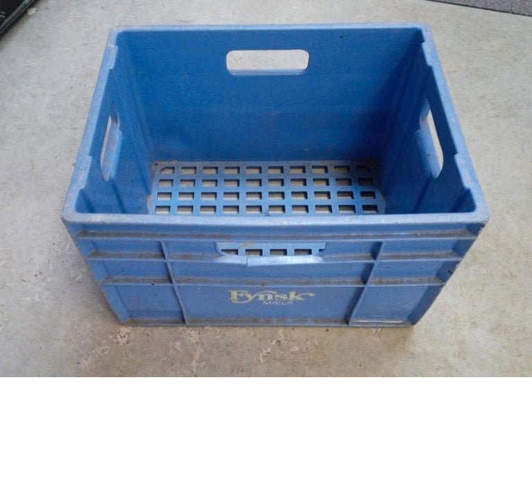 Gebruikt Fynsk Melk Krat - 44x33x28 cm, Doe-het-zelf en Verbouw, Ophalen, Gebruikt, Minder dan 35 cm, Minder dan 50 cm