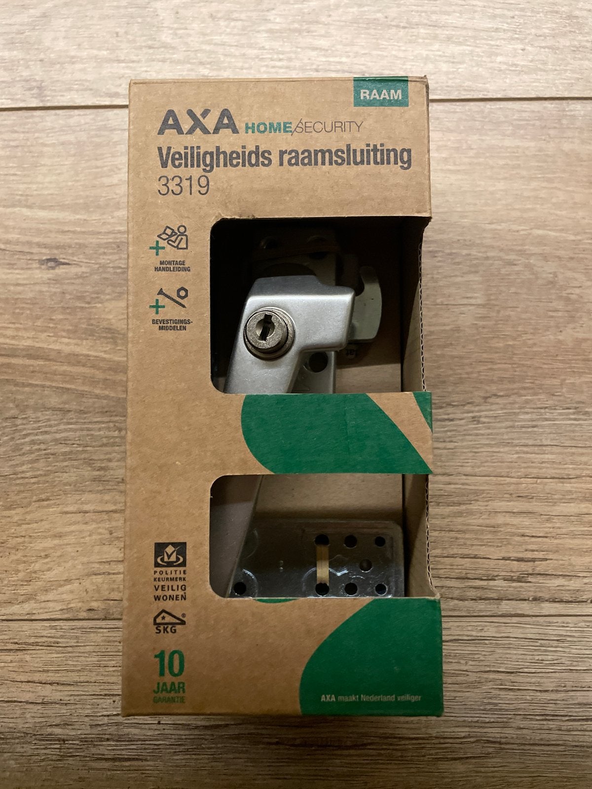 AXA Veiligheids raamsluiting 3319 - Nieuw, Verzenden, Nieuw, Overige materialen, Schuif of Grendel