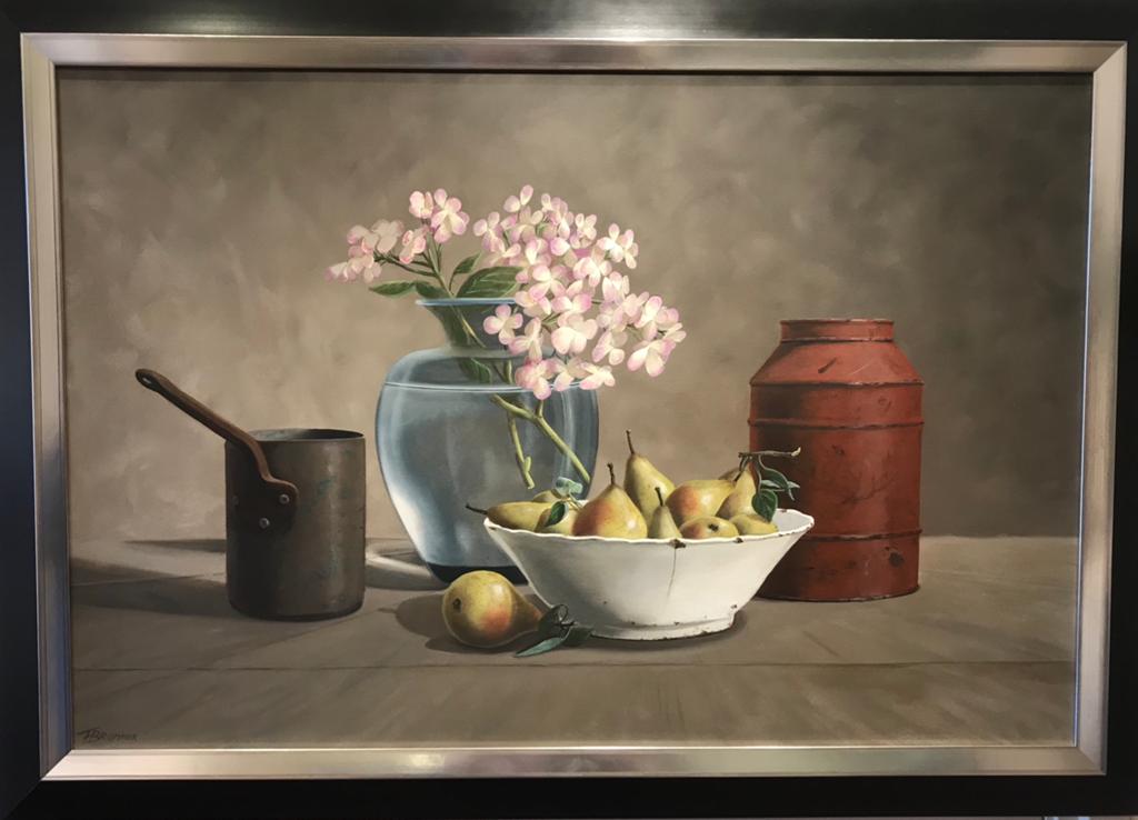 Het stilleven, vele fraaie schilderijen o.a. stijl Helmantel, Ophalen of Verzenden