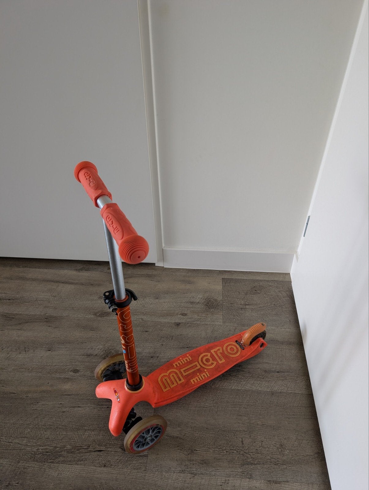 Micro Mini Step Oranje, Ophalen, Gebruikt, Gewone step, Micro