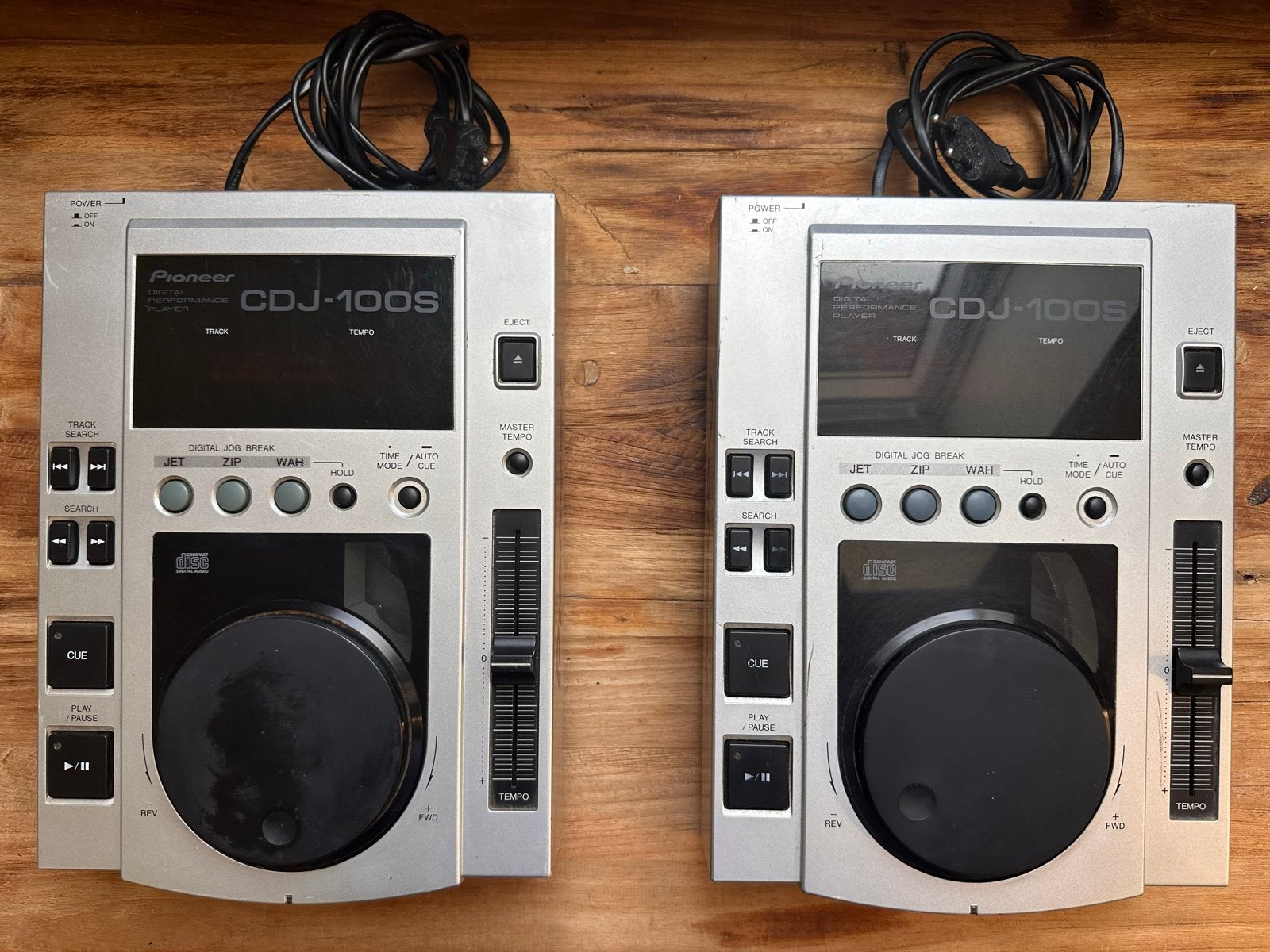Pioneer CDJ-100S Set + Flightcase | 1 goed, Ophalen of Verzenden, Gebruikt, Dj-set, Pioneer