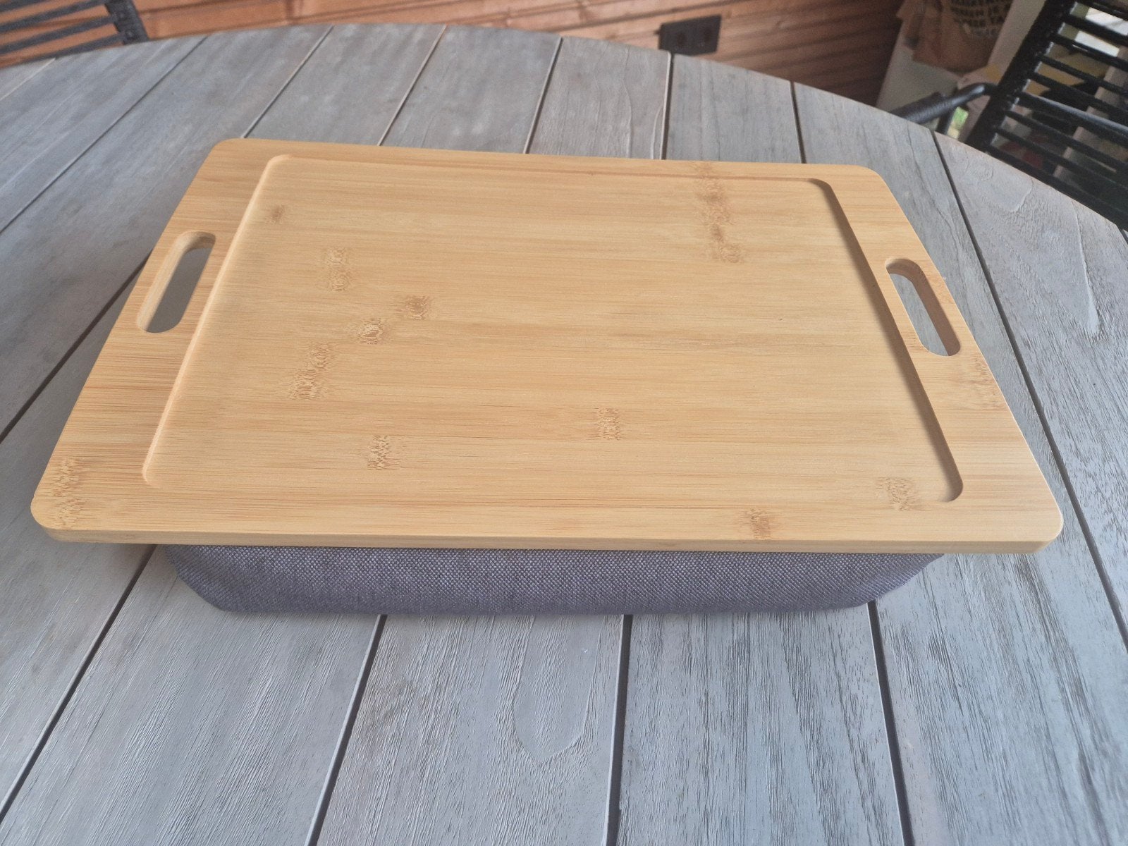 schootdienblad, laptray, Laptopkussen met bamboe, Ophalen