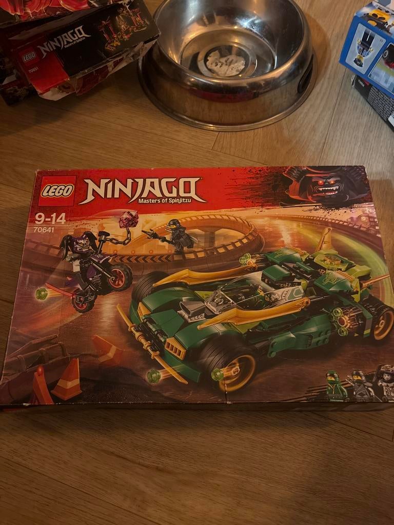 LEGO Ninjago 70641 Ninja Nightcrawler compleet met doos, Ophalen of Verzenden, Zo goed als nieuw