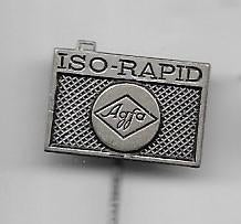 AGFA ISO RAPID FOTO TOESTEL SPELD, Verzamelen, Speldjes, Pins en Buttons, Ophalen of Verzenden, Gebruikt, Merk, Speldje of Pin