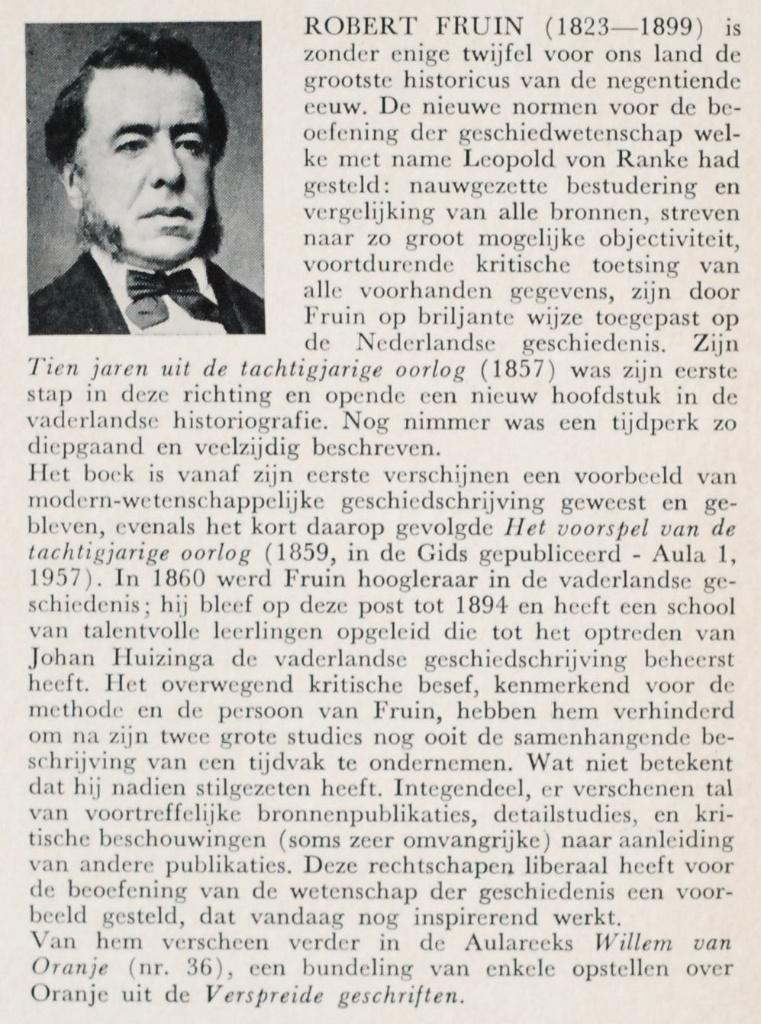 Tien jaren uit den 80-jarige oorlog (1961), Verzenden, Voor 1940, Gelezen, Algemeen