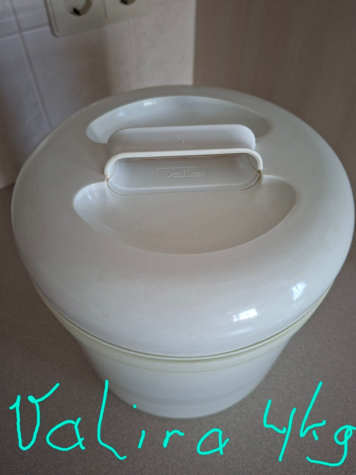 Warmhoud thermospan, Valira 4 kg inhoud, houd de maaltijd wa, Overige typen, Kunststof, Ophalen of Verzenden, Zo goed als nieuw