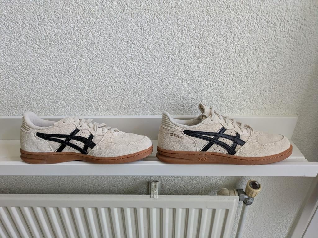 Asics Sportstyle SKYHAND OG sneaker laag (oatmeal/black) 38, Zwart, Nieuw, Ophalen of Verzenden, Sneakers of Gympen
