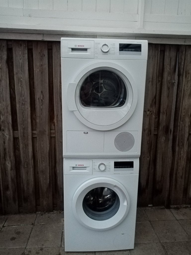 Foto 2 van Bosch Wasmachine en Droger Set - Zo goed als nieuw