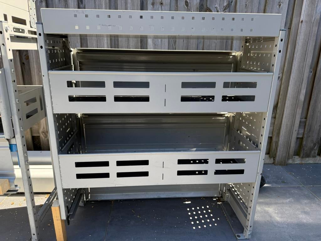 kast bedrijfswageninrichting, Ophalen, Gebruikt