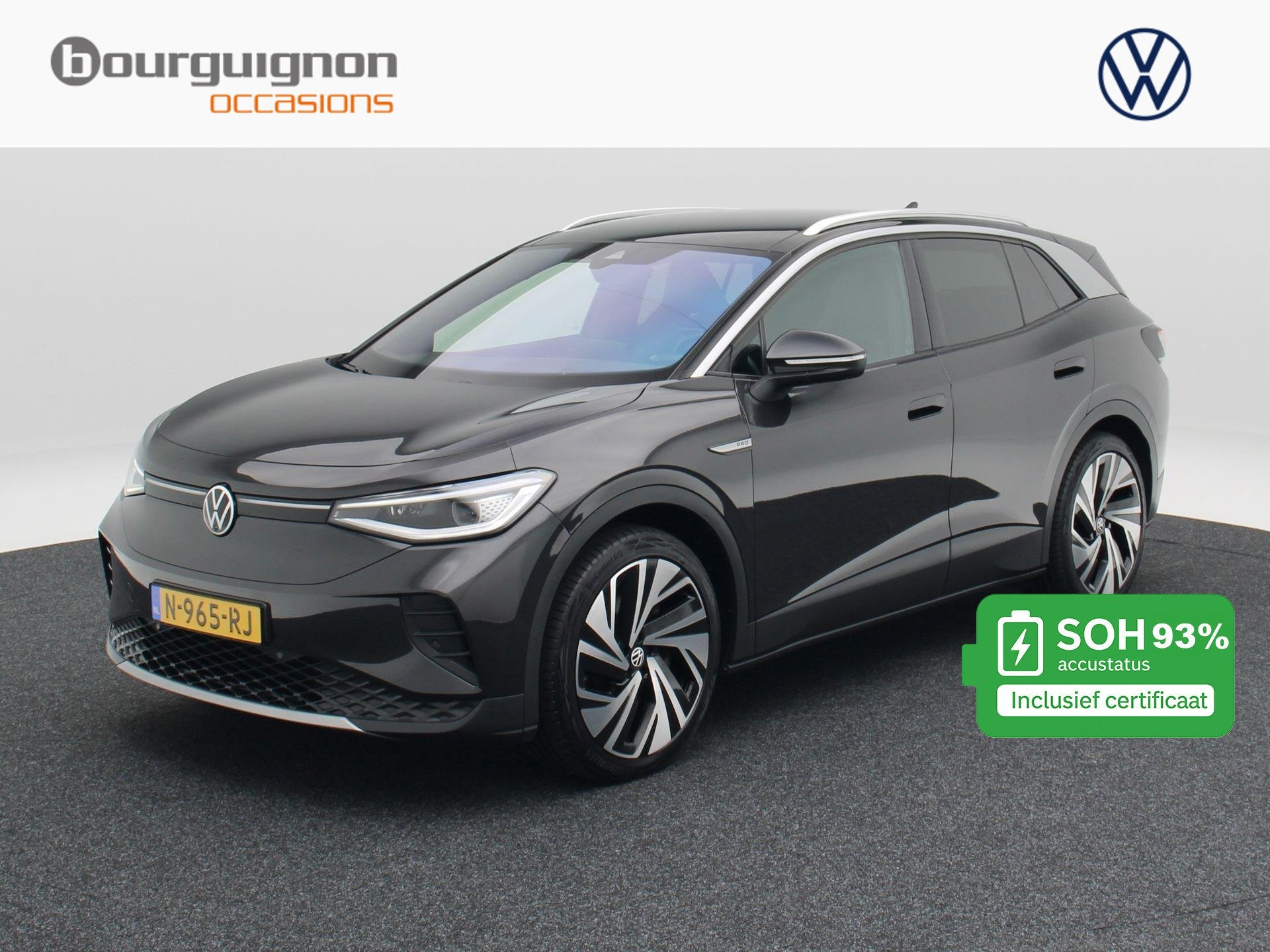 Volkswagen ID.4 Max 77 kWh 204 Pk | Panoramadak | 360 Camera, Auto's, Automaat, Dealer onderhouden, Achterwielaandrijving, Gebruikt