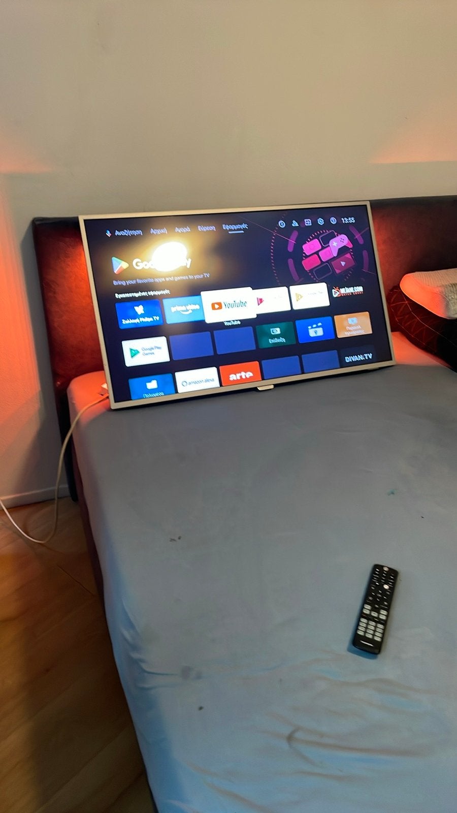 Philips 43PUS6412/12 Smart 4K UHD TV ambi light, Ophalen, Philips, LED, 50 Hz