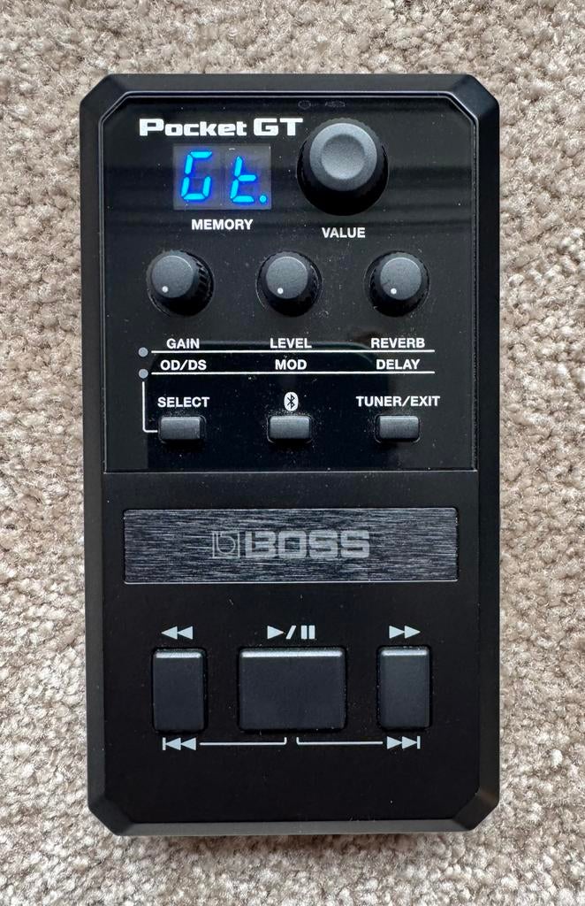 Boss Pocket GT Effects Processor, Muziek en Instrumenten, Effecten, Verzenden, Zo goed als nieuw