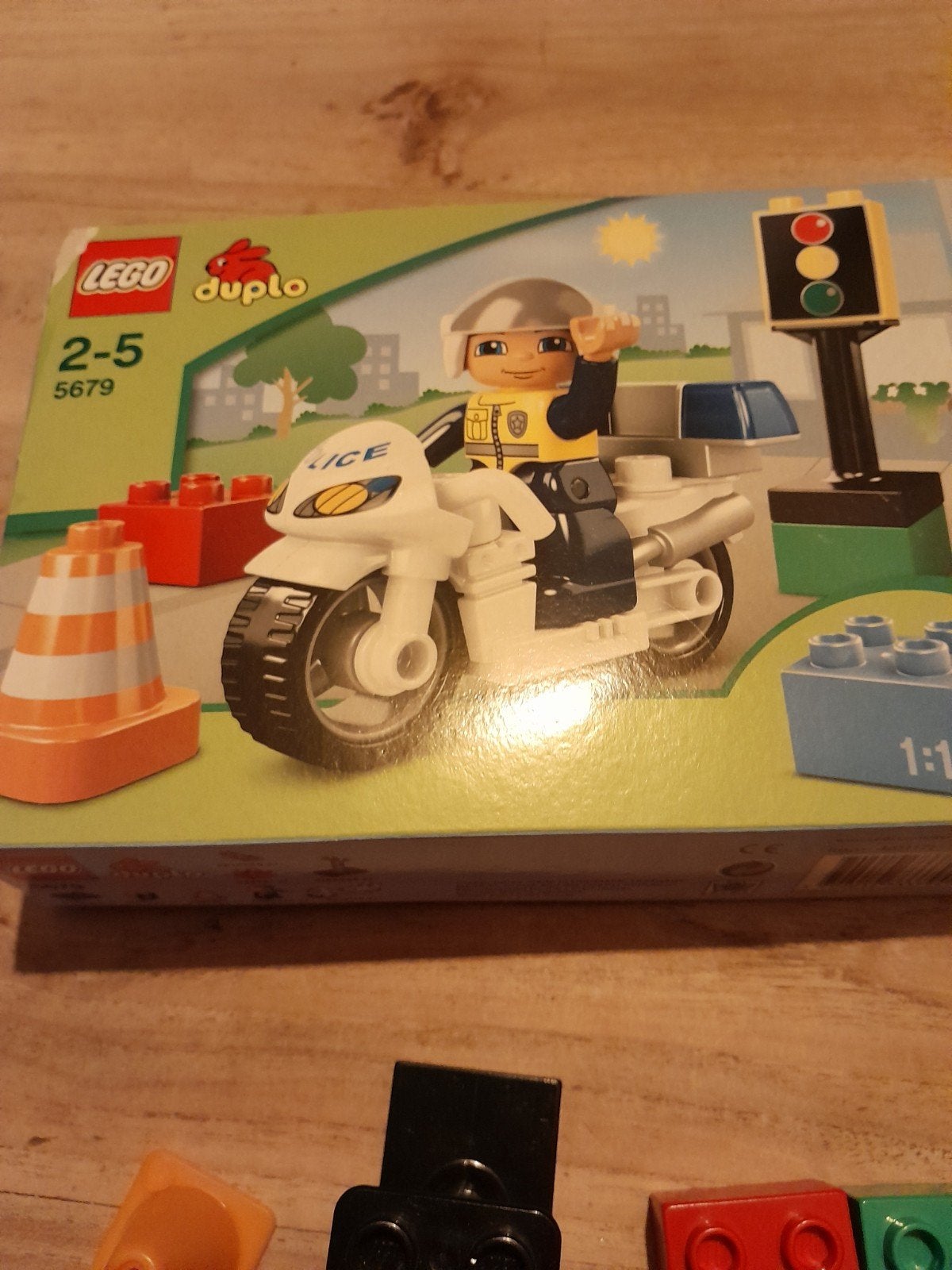 duplo politie motor, Ophalen of Verzenden, Zo goed als nieuw, Duplo
