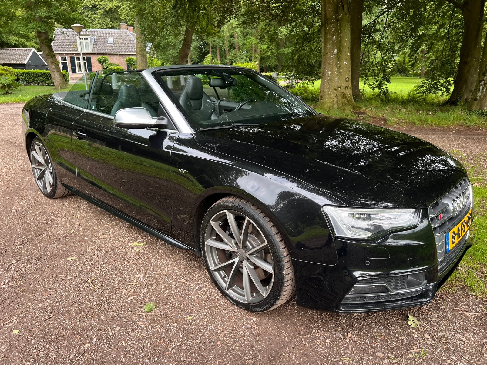 Audi S5 3.0 TFSI ABT 435 PK Cabrio Quatro 2012, Auto's, Audi, Automaat, Euro 5, 435 pk, Zwart