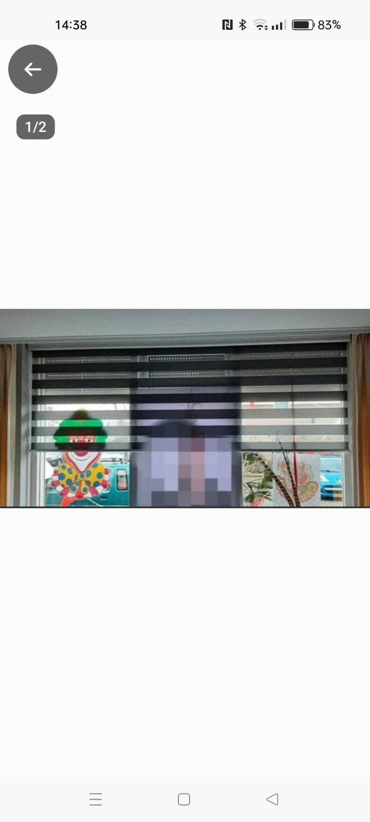 1 groot rolgordijn en 4 kleine duo rolgordijnen, Rolgordijn, Ophalen, Rolgordijn