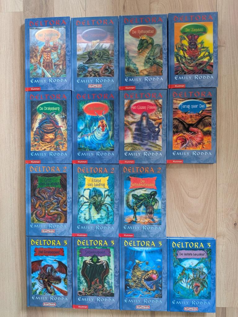 Deltora - volledige boekenserie, Ophalen of Verzenden, Zo goed als nieuw, Emily Rodda