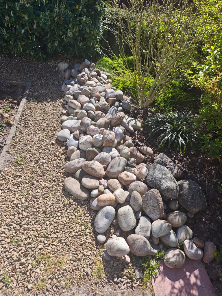 GRATIS stenen en keien, Tuin en Terras, Ophalen, Overige materialen, Gebruikt, Kei