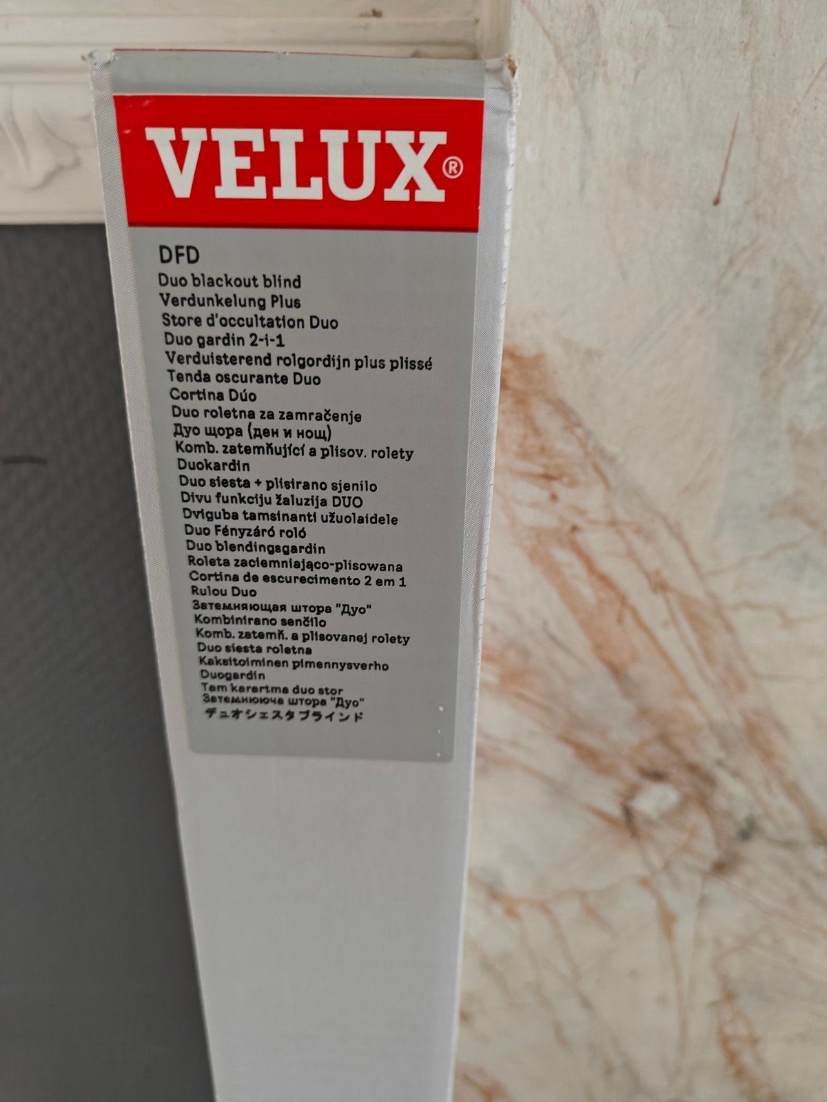 Velux rolhor met Plisee. Kleur wit, Ophalen of Verzenden, Nieuw, Minder dan 80 cm, Dakraam
