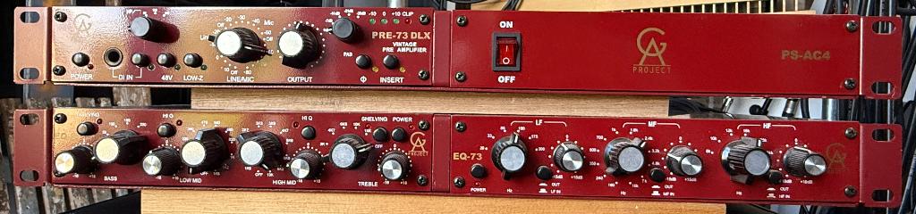 GA Project Pre-73 DLX Neve Mic Pre + EQ-73 + EQ-81 + PS-AC4, Ophalen of Verzenden, Gebruikt, Zangmicrofoon