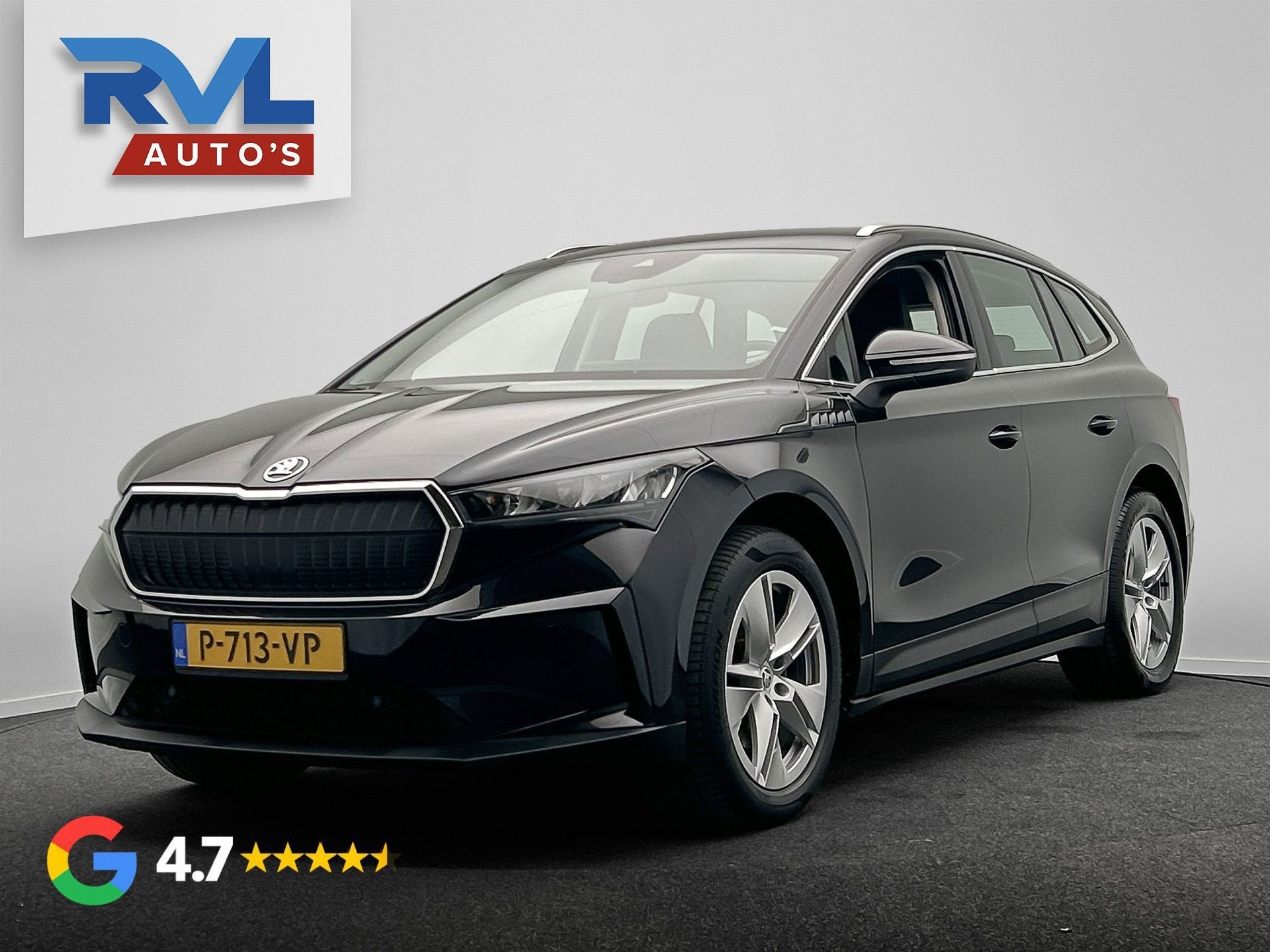 Skoda Enyaq iV 80 | Origineel Nederlands | SOH 94,22% | Stuu, Auto's, Automaat, Achterwielaandrijving, Gebruikt, Leder en Stof