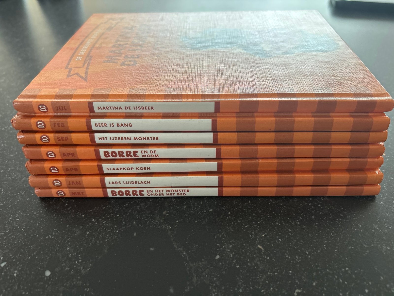 7 Borre gestreepte boekjes - Groep 2, Gelezen, 5 of 6 jaar, Fictie algemeen, Jongen of Meisje