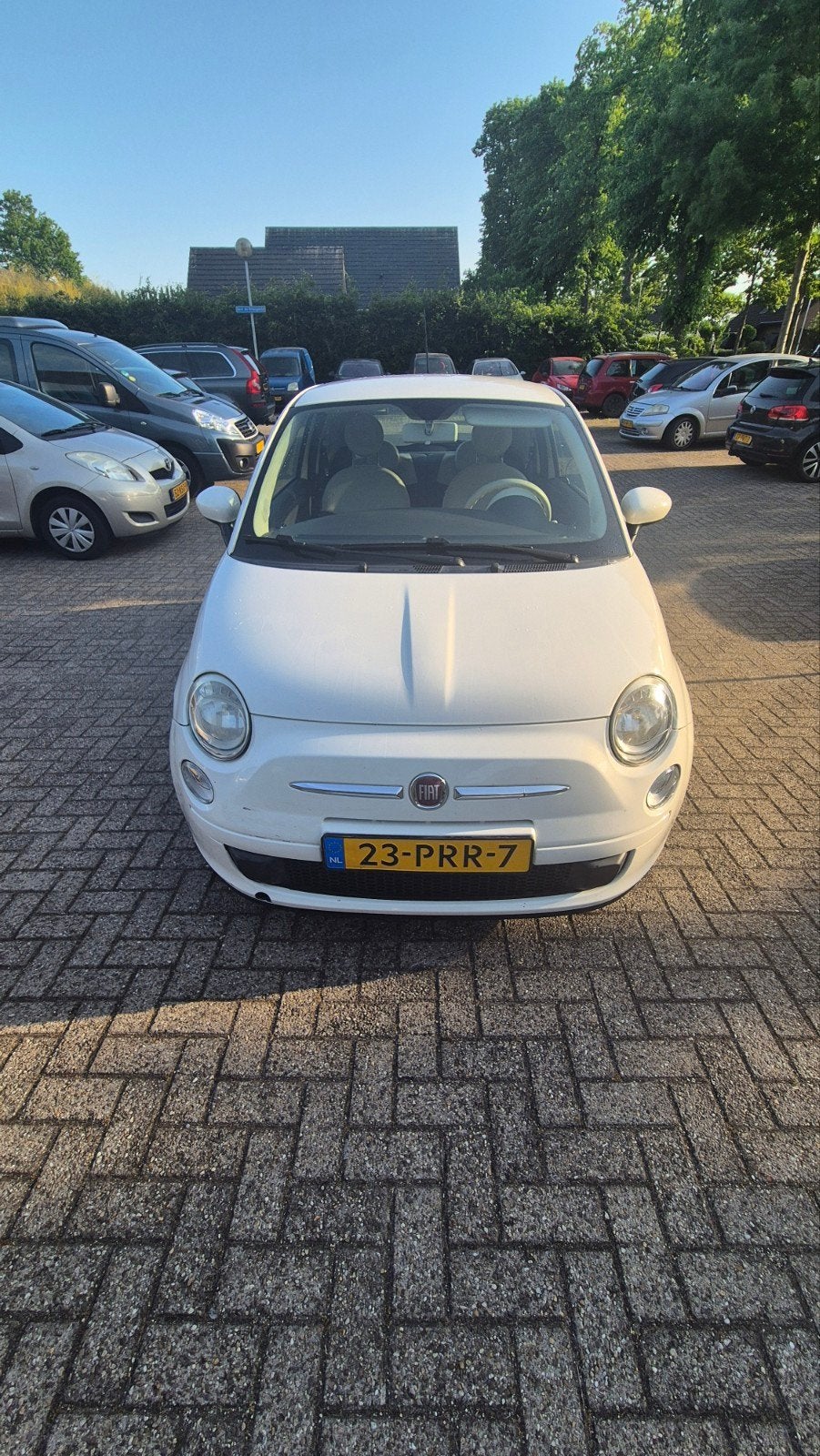 Fiat 500 1.2 AUT 2011 Wit, Auto's, Fiat, Particulier, Benzine, B, Hatchback, Automaat, Origineel Nederlands, Wit, Voorwielaandrijving