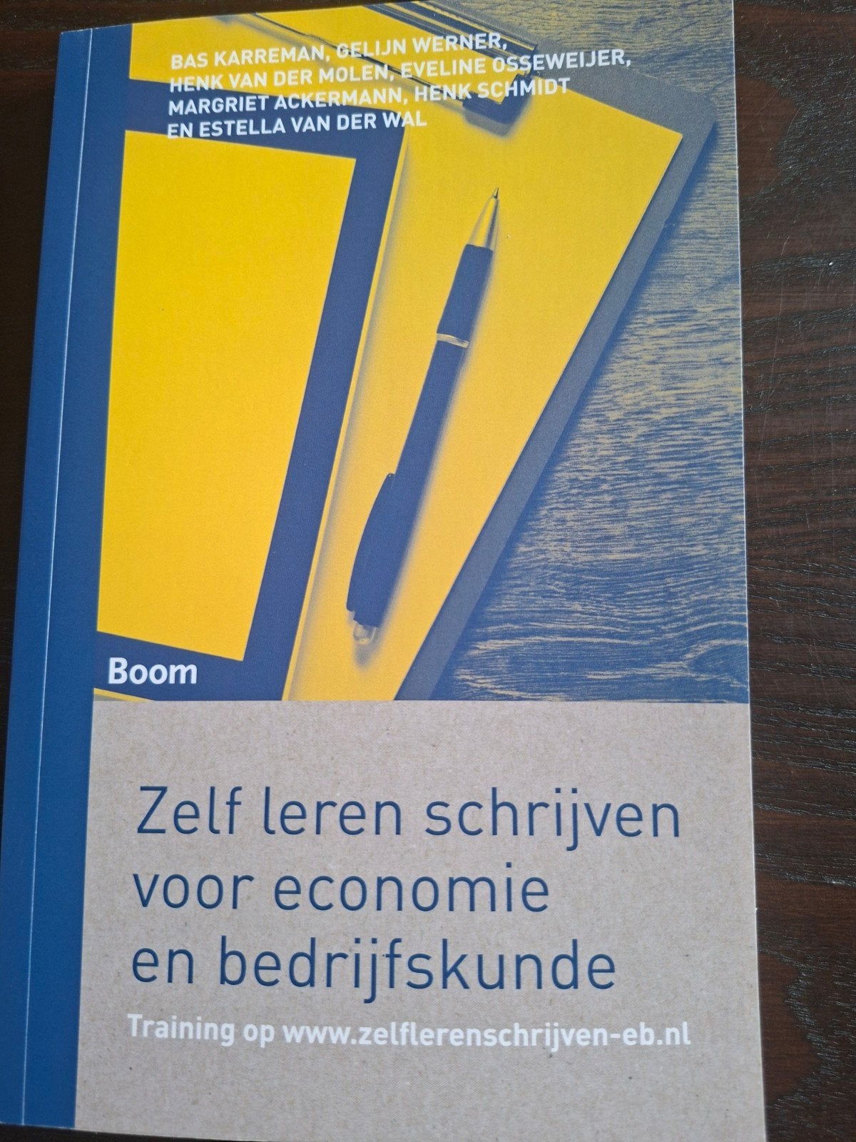 Zelf leren schrijven voor economie en bedrijfskunde, Boeken, Ophalen of Verzenden, Nieuw, Economie en Marketing