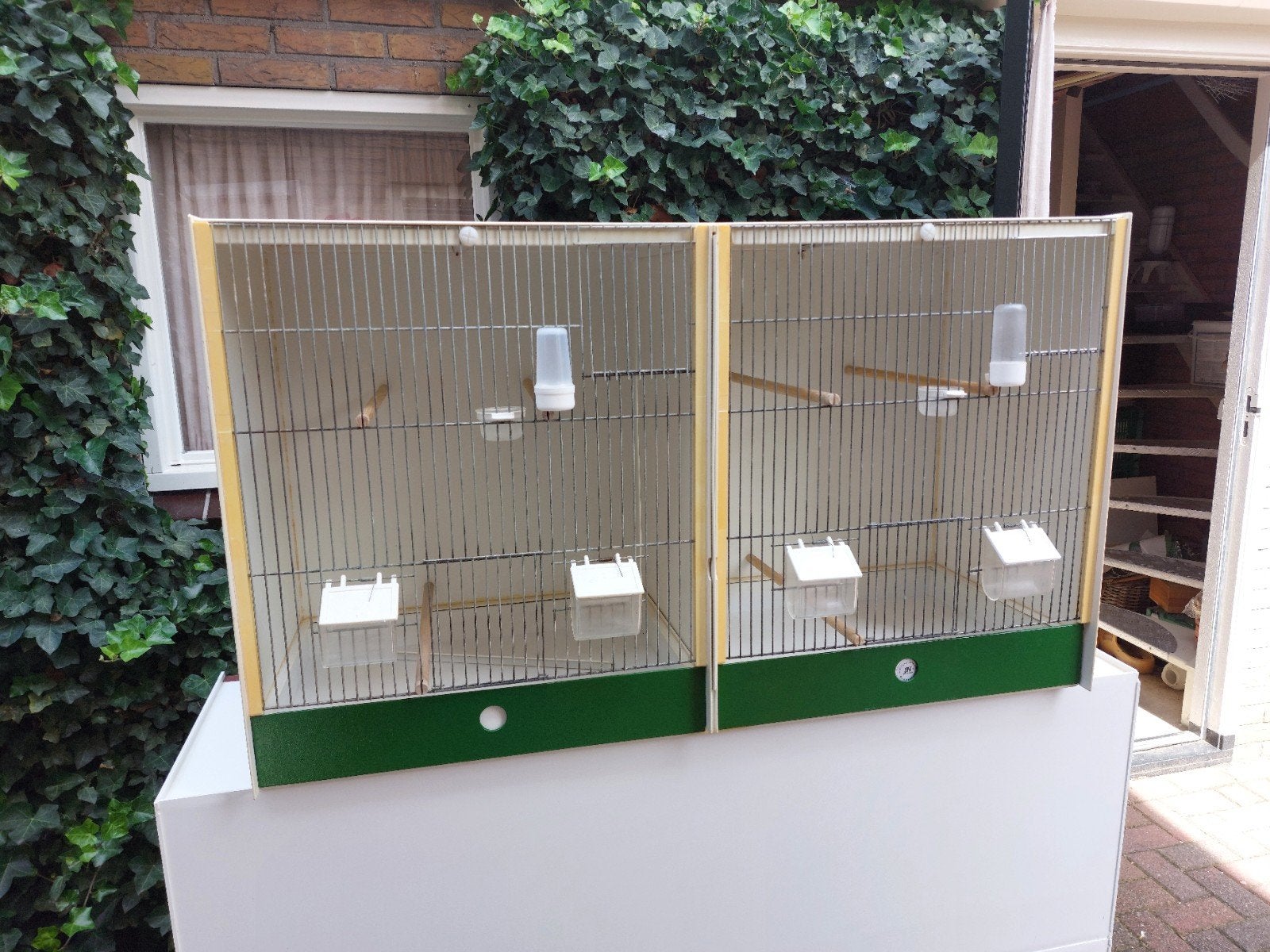 Complete heesakker kunstof broedkooi., Dieren en Toebehoren, Ophalen of Verzenden, Gebruikt, Kunststof, Broedkooi of Kweekkooi