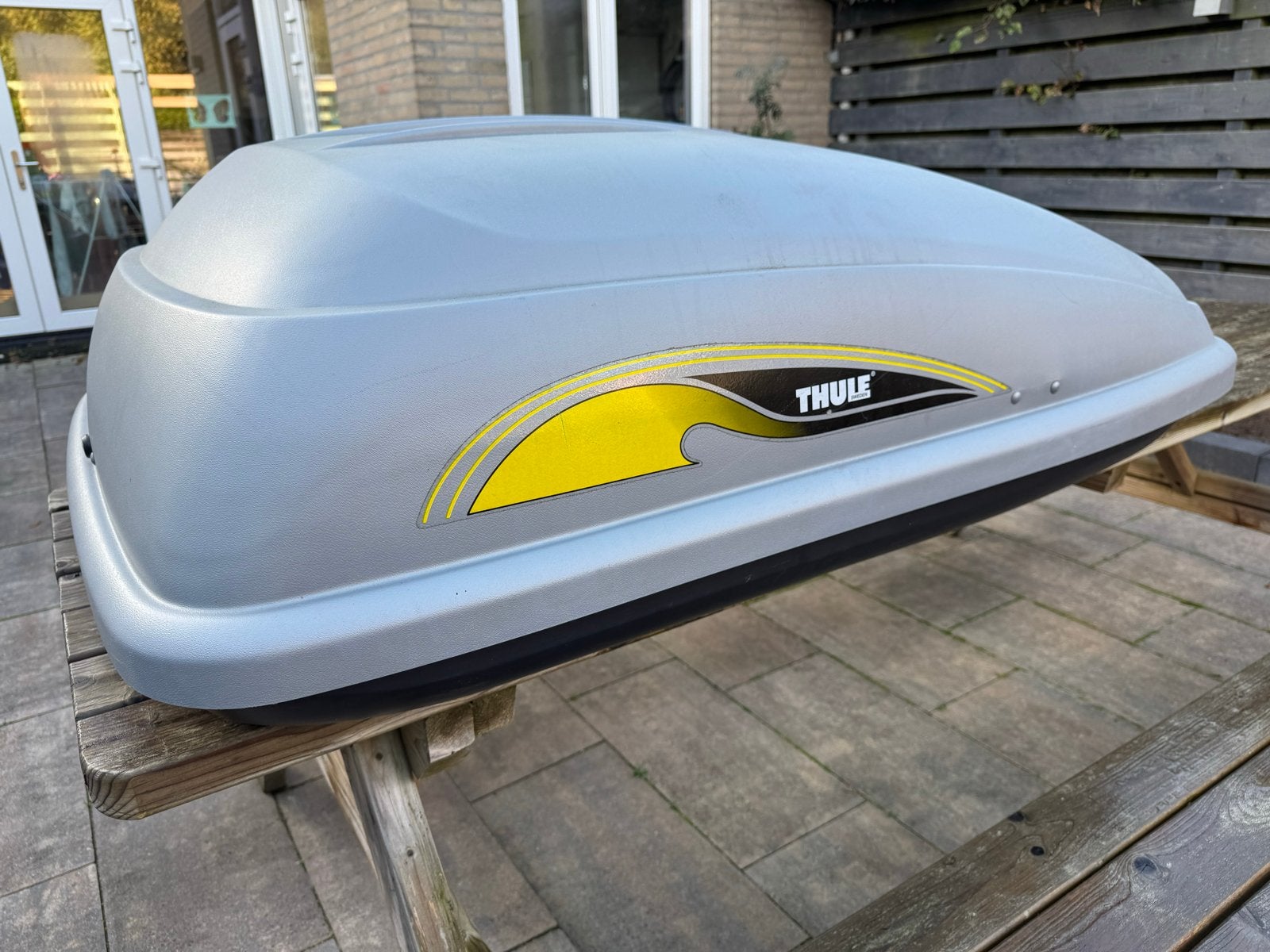 Thule Dakkoffer met Spanbanden en 2 Sleutels, Ophalen of Verzenden, Gebruikt