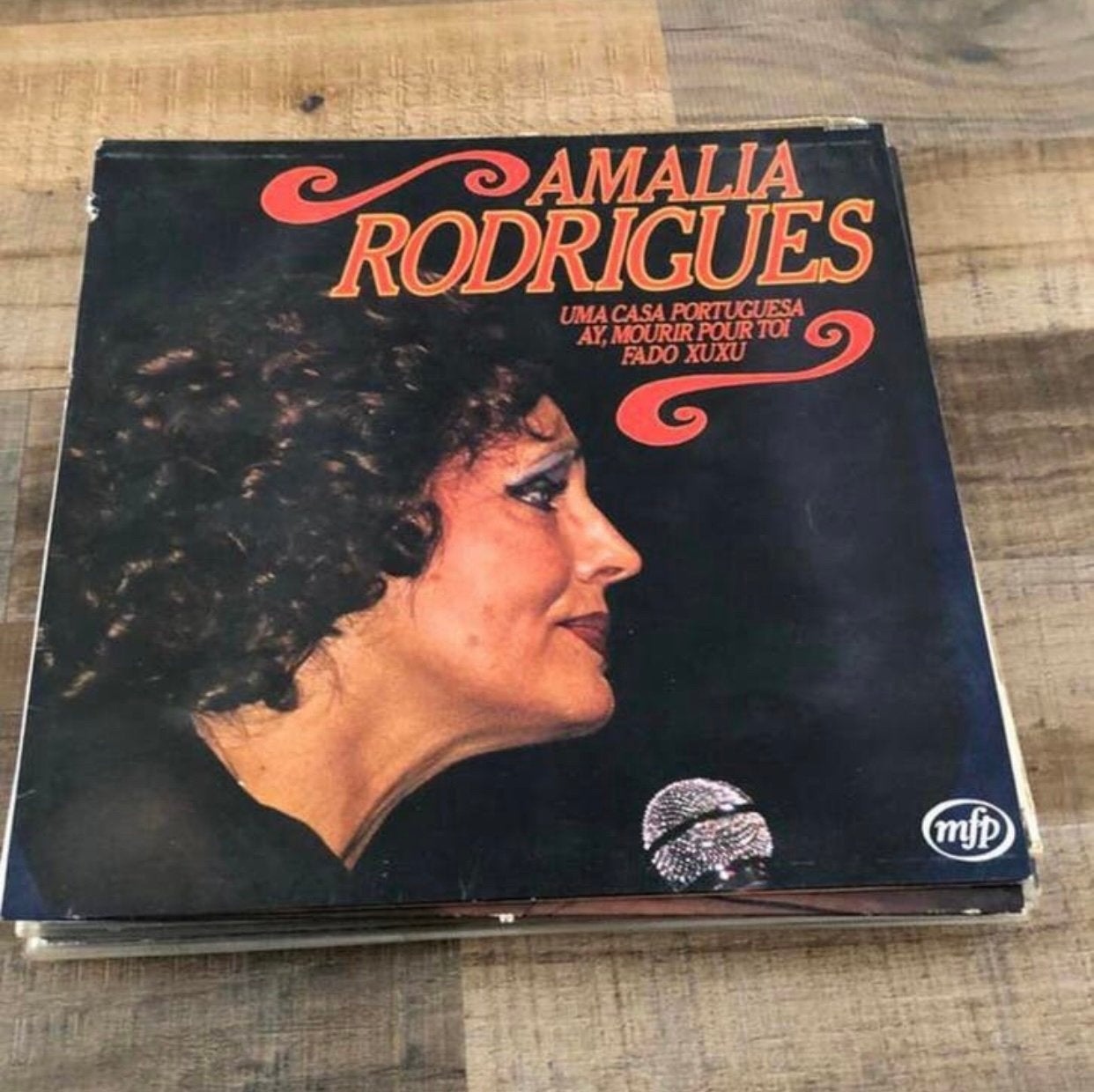 Amalia Rodrigues LP collectie - Fado Koningin, LP, Gebruikt, Fado, Ophalen of Verzenden