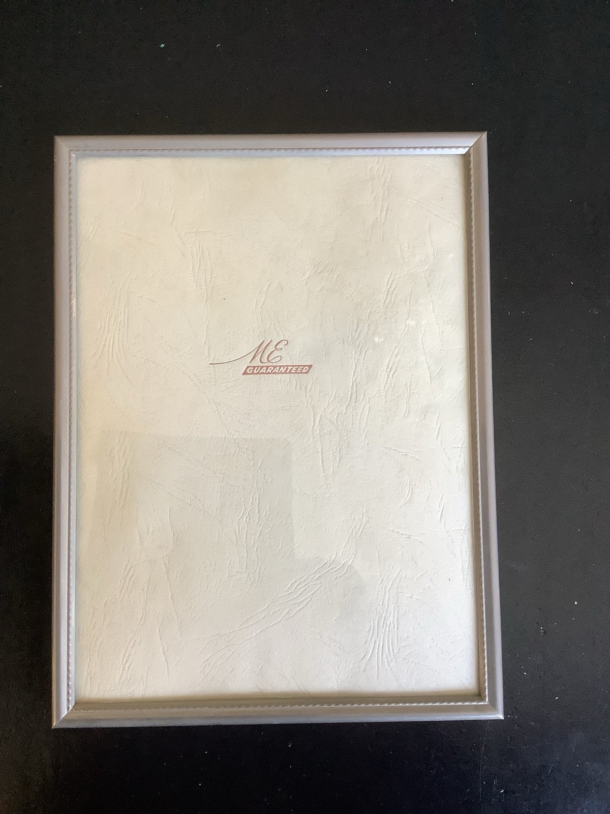 Antieke fotolijst uit de jaren '40/'50 met bol glas, Antiek en Kunst, Ophalen