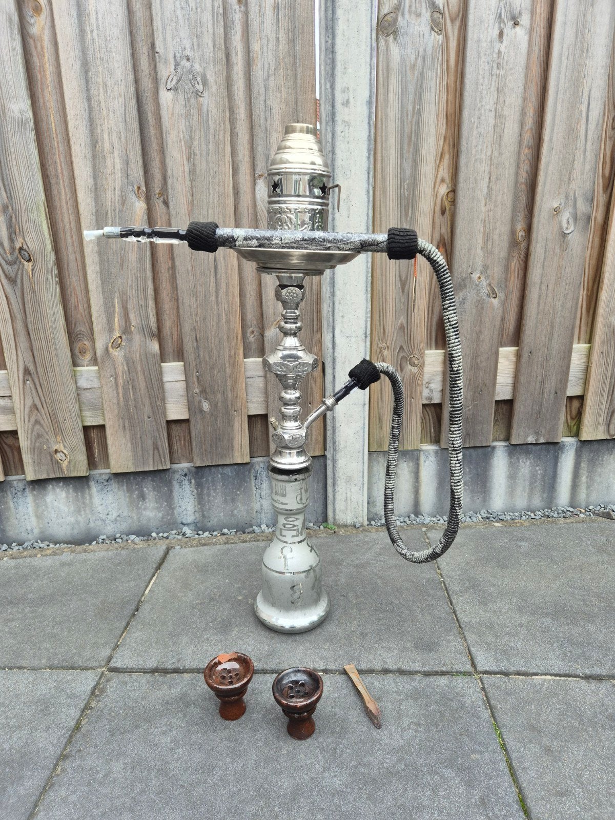 Shisha waterpijp, Ophalen, Gebruikt