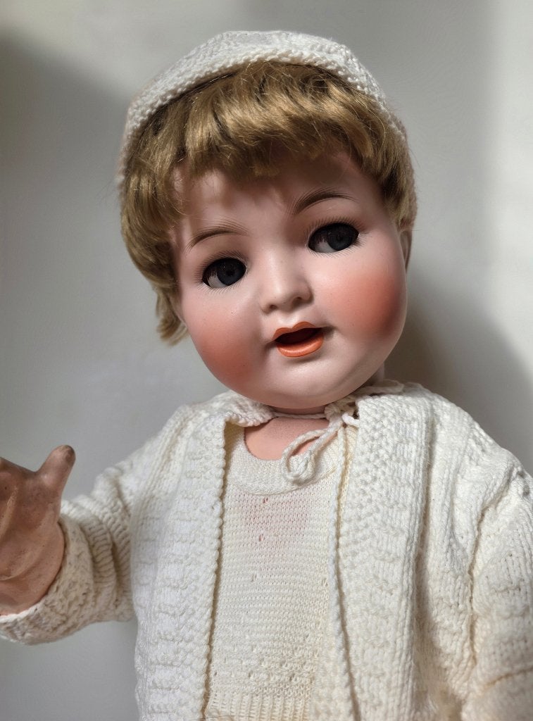 Antieke pop, simon & halbig 126, mein liebling baby, Ophalen of Verzenden, Zo goed als nieuw, Pop