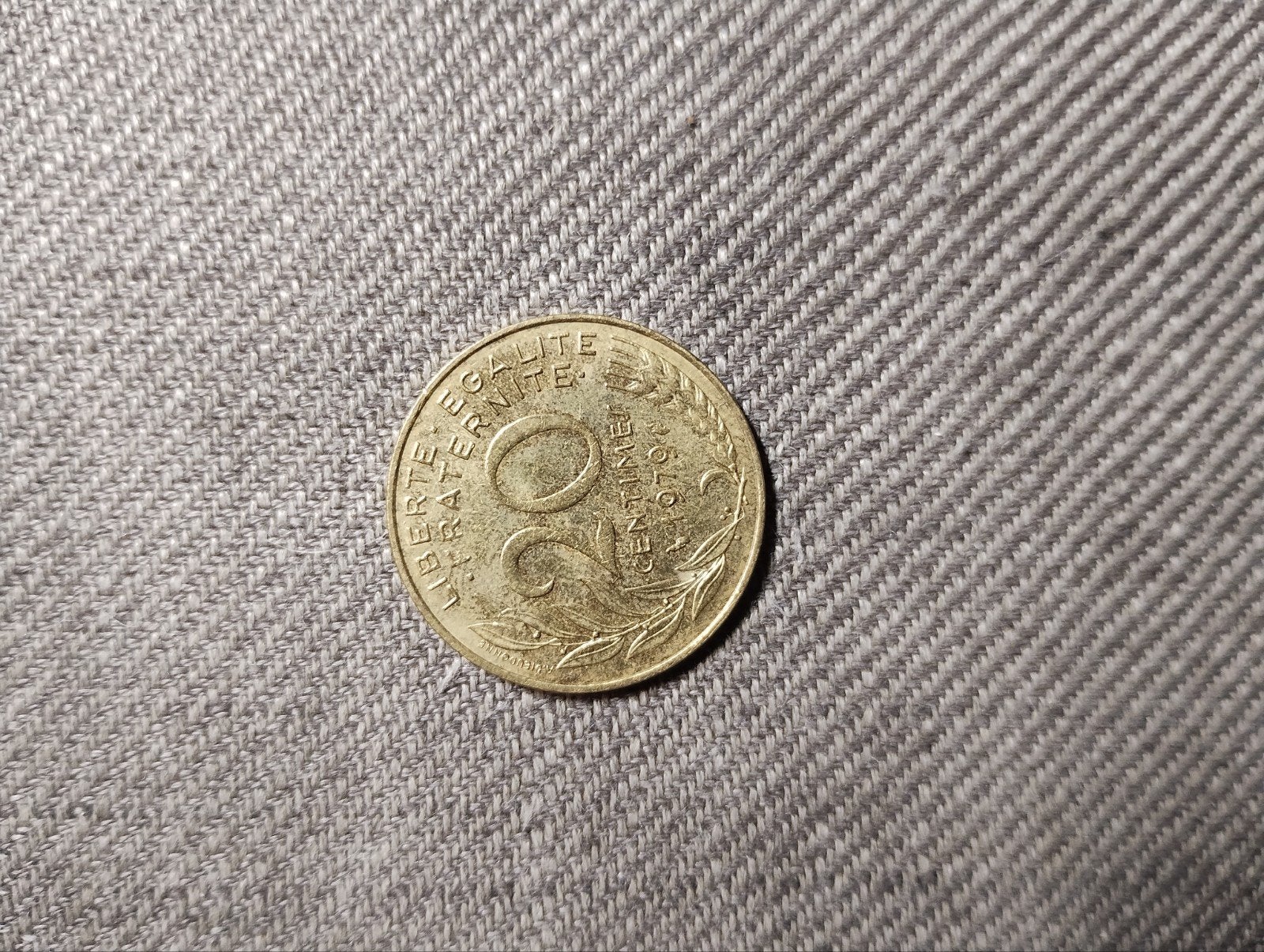 20 Centimes Frankrijk 1979 (M-0308), Verzenden, Frankrijk, Losse munt