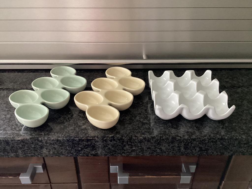 Eierdopjes,eierschaaltjes,paas bakvormen,pateschaal kip en g, Overige typen, Ophalen of Verzenden, Overige stijlen, Glas
