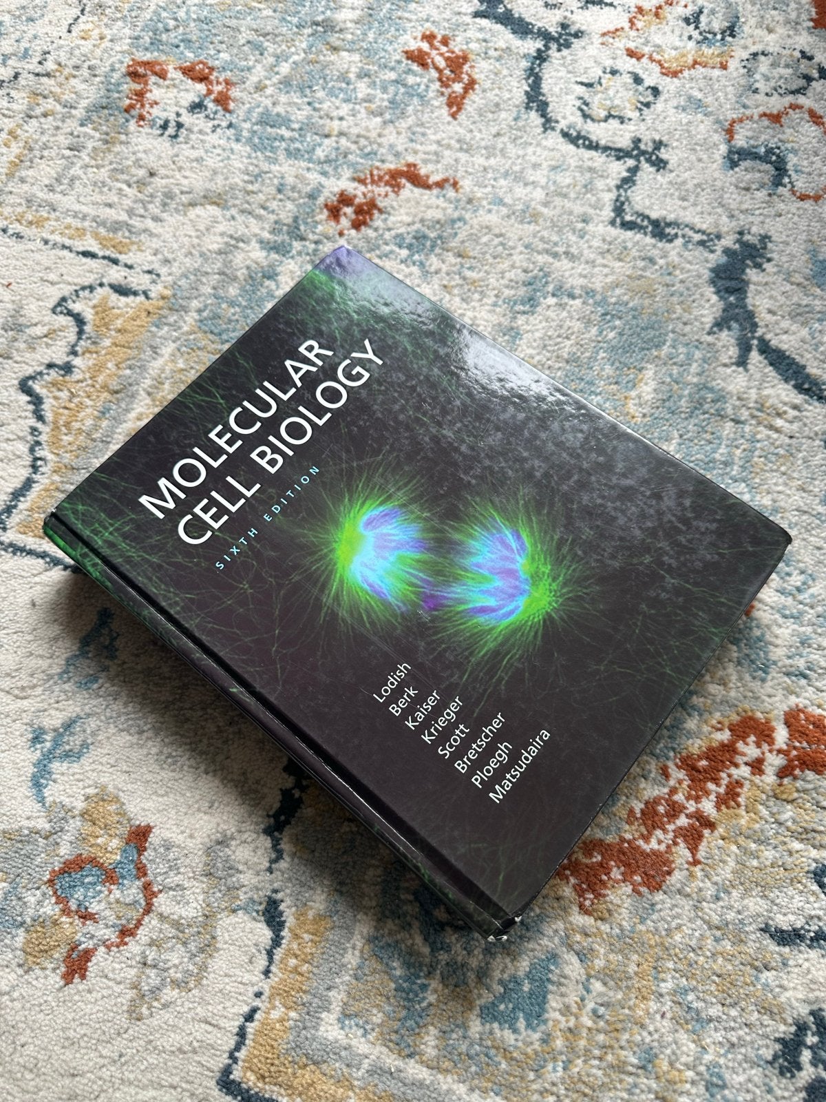 Molecular Cell Biology 6e Lodish et al. - Zo goed als nieuw, Ophalen, Beta, Zo goed als nieuw, HBO