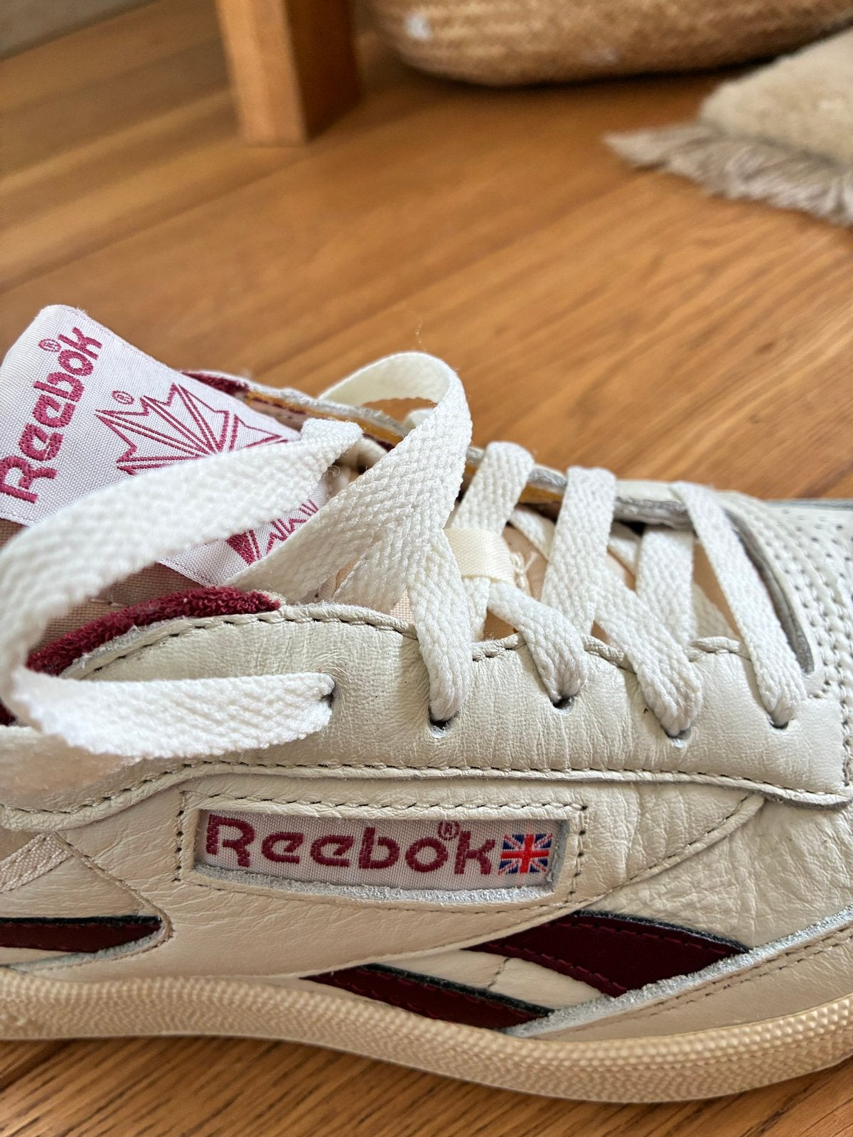 Reebok Cluc C Revenge Vintage maat 40, Sport en Fitness, Loopsport en Atletiek, Ophalen of Verzenden, Zo goed als nieuw, Overige typen